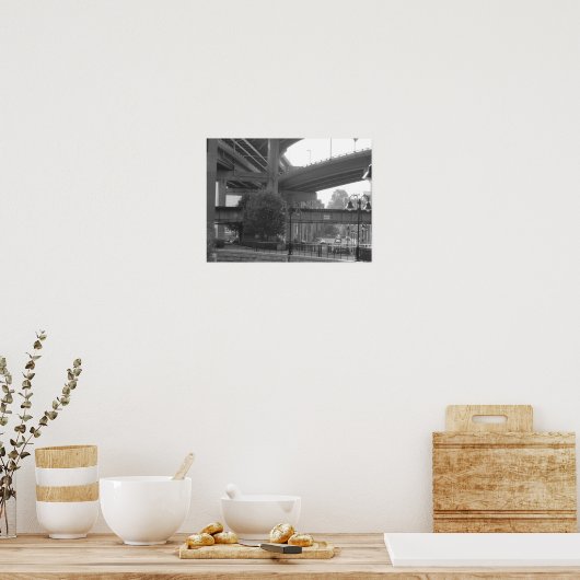 Überführung in Richmond Poster (Küche)