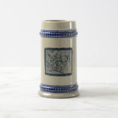 überfüllt bierglas (Mittel)