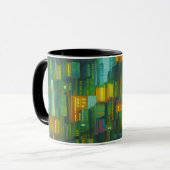 Überfüllte Stadtwohnungen Tasse (Vorderseite Links)