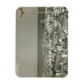 Überfüllter Strand Magnet (Vertikal)