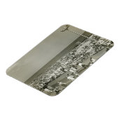 Überfüllter Strand Magnet (Linke Seite)
