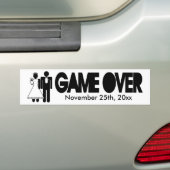 Übergab - addieren Sie Ihren eigenen Text Autoaufkleber (Auf Auto)