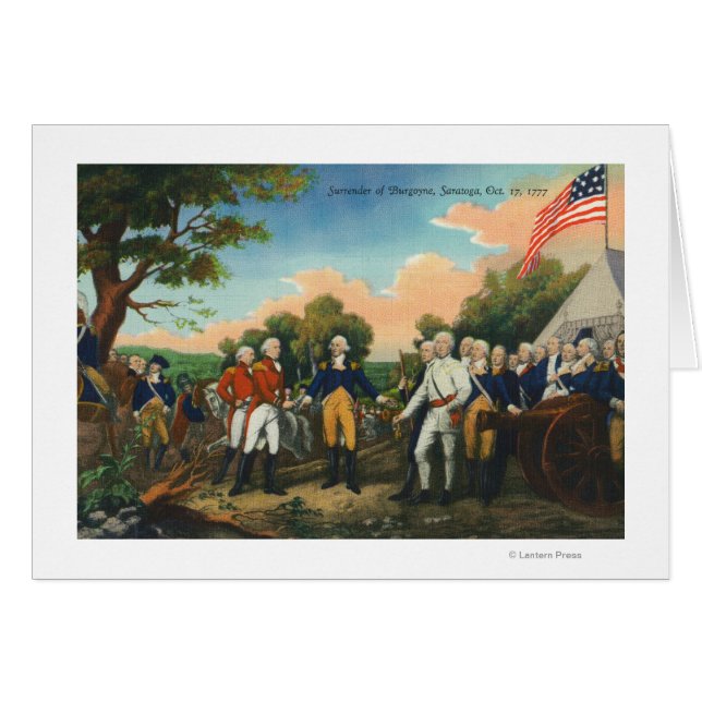 Übergabe Burgoynes (Vorderseite (Horizontal))