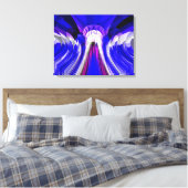 Übergabe der Zeit abstrakter Kunst Leinwanddruck (Insitu (Schlafzimmer))