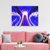 Übergabe der Zeit abstrakter Kunst Leinwanddruck (Insitu (Wohnzimmer))