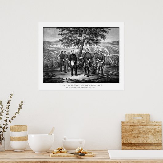 Übergabe des allgemeinen Lees Poster (Küche)