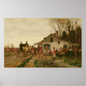 Übergabe des Außenpostens, Poster (Vorne)