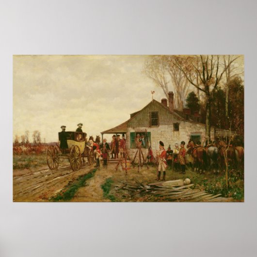 Übergabe des Außenpostens, Poster (Vorne)