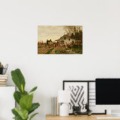 Übergabe des Außenpostens, Poster (Heimbüro)