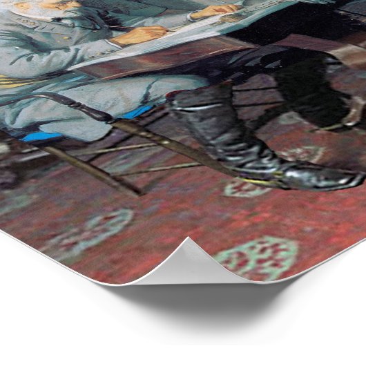 Übergabe in Appomattox Poster (Ecke)