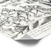 Übergabe in Yorktown, 1781 Poster (Ecke)