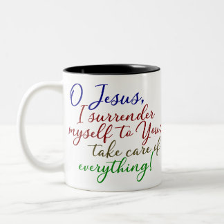 Übergabe Novena Zweifarbige Tasse