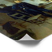 Übergabe von Alonzo Chappel an Appomattox Poster (Ecke)