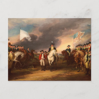 Übergabe von Lord Cornwallis durch John Trumbull 1 Postkarte