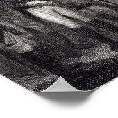 Übergabe von Lord Cornwallis in Yorktown, 1781 Poster (Ecke)