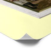 Übergabe von Lord Cornwallis in Yorktown Poster (Ecke)