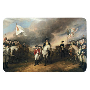 Übergabe von Lord Cornwallis Magnet