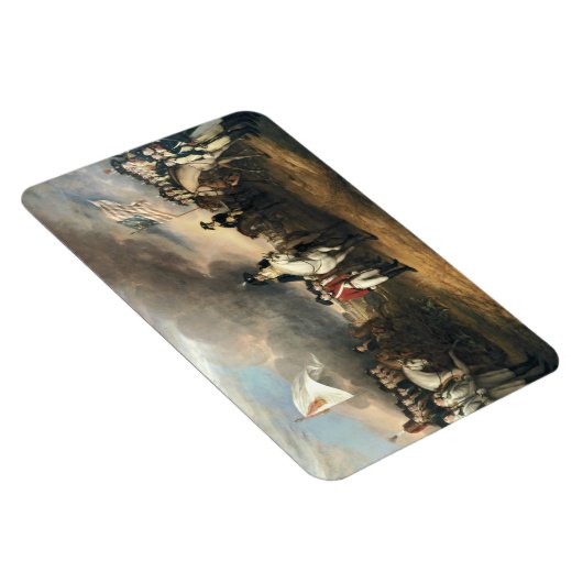 Übergabe von Lord Cornwallis Magnet (Rechte Seite)