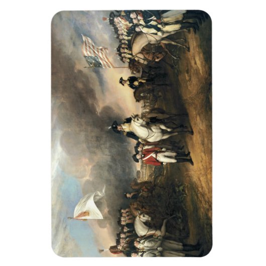 Übergabe von Lord Cornwallis Magnet (Vertikal)