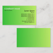 Übergang - Grün zum Grün Visitenkarte (Vorne/Hinten)