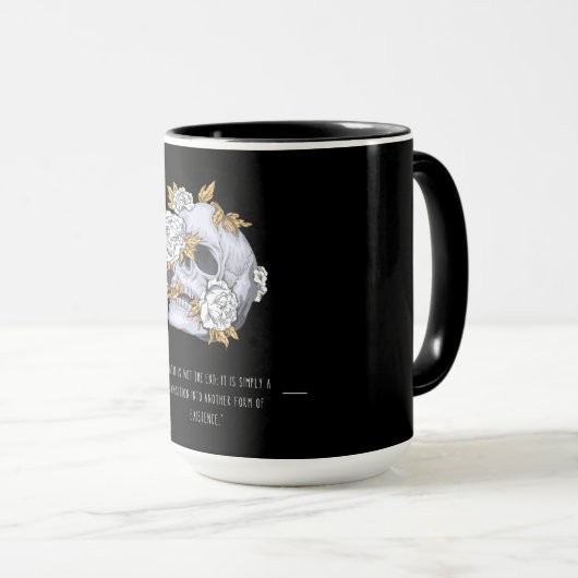 "Übergang in Existenz: Das Leben jenseits der Gren Tasse (VorderseiteRechts)