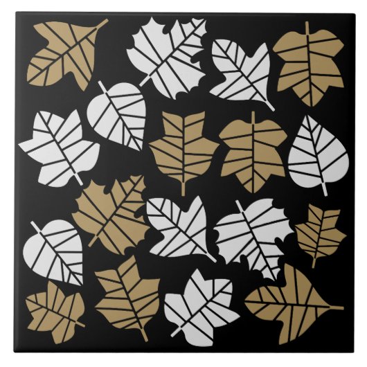 Übergang von Herbst zu Natur Fliese (Vorderseite)