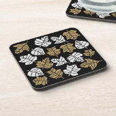 Übergang von Herbst zu Natur Getränkeuntersetzer (Linke Seite)