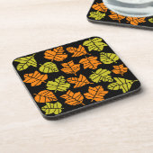 Übergang von Herbst zu Natur Getränkeuntersetzer (Linke Seite)