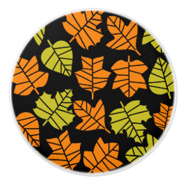 Übergang von Herbst zu Natur Keramikknauf