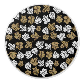 Übergang von Herbst zu Natur Keramikknauf