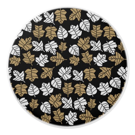 Übergang von Herbst zu Natur Keramikknauf (Vorderseite)