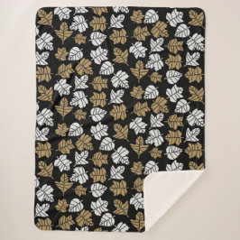 Übergang von Herbst zu Natur Sherpadecke