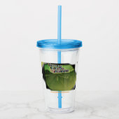 Übergang zu einer anderen Dimension 3D Acryltrinkbecher (Vorderseite)