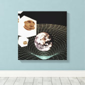 Übergang zu einer anderen Dimension Leinwanddruck (Insitu (Holzboden))