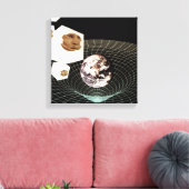 Übergang zu einer anderen Dimension Leinwanddruck (Insitu (Wohnzimmer))