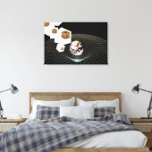 Übergang zu einer anderen Dimension Leinwanddruck (Insitu (Schlafzimmer))