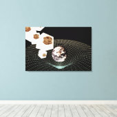 Übergang zu einer anderen Dimension Leinwanddruck (Insitu (Holzboden))