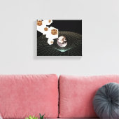 Übergang zu einer anderen Dimension Leinwanddruck (Insitu (Wohnzimmer))