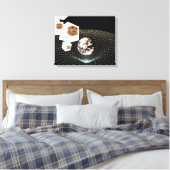 Übergang zu einer anderen Dimension Leinwanddruck (Insitu (Schlafzimmer))
