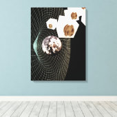 Übergang zu einer anderen Dimension Leinwanddruck (Insitu (Holzboden))