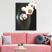 Übergang zu einer anderen Dimension Leinwanddruck (Insitu (Wohnzimmer))