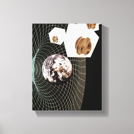 Übergang zu einer anderen Dimension Leinwanddruck (Vorderseite)