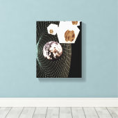 Übergang zu einer anderen Dimension Leinwanddruck (Insitu (Holzboden))