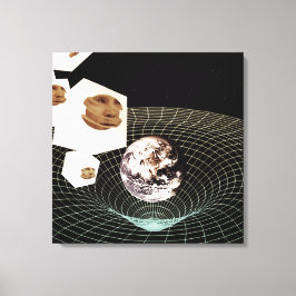 Übergang zu einer anderen Dimension Leinwanddruck