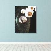 Übergang zu einer anderen Dimension Leinwanddruck (Insitu (Holzboden))