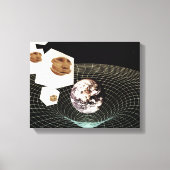 Übergang zu einer anderen Dimension Leinwanddruck (Vorderseite)