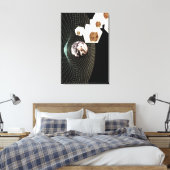 Übergang zu einer anderen Dimension Leinwanddruck (Insitu (Schlafzimmer))