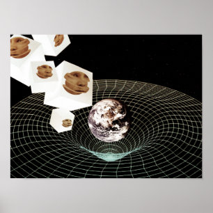 Übergang zu einer anderen Dimension Poster