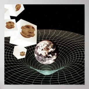 Übergang zu einer anderen Dimension Poster