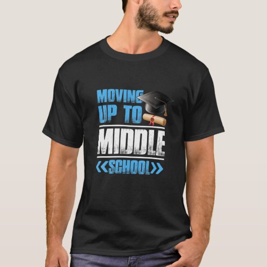 Übergang zur Mittelschule für Grundschulbildung T-Shirt (Vorderseite)